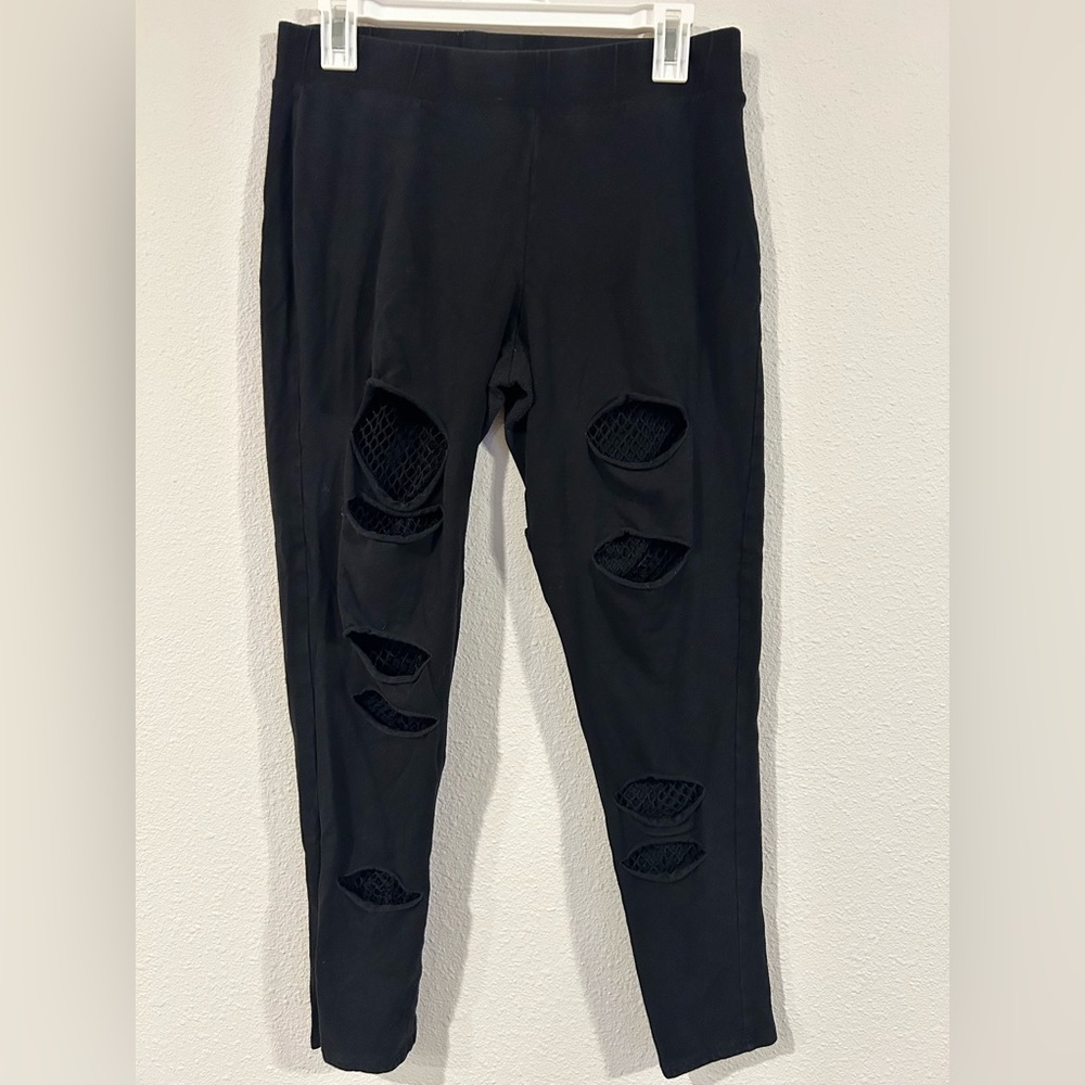 Torrid distressed leggings